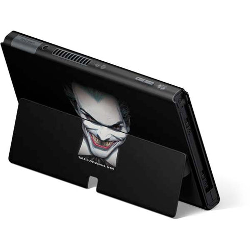 DC Comics The Joker Portrait by Alex Ross Nintendo Switch OLED (2021) Skin